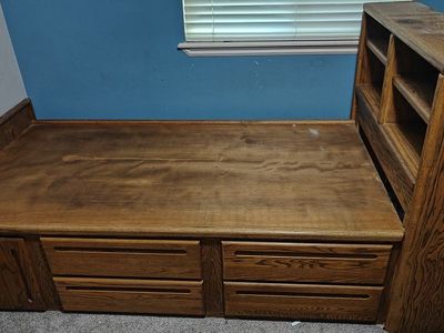 twin captain bed