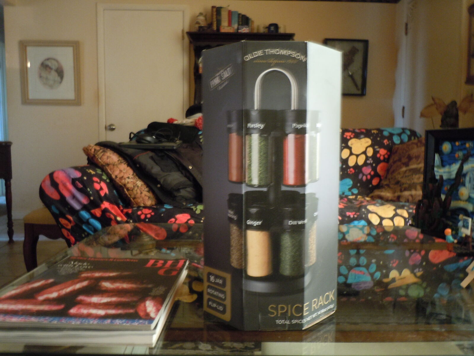 OLDE THOMPSON Spice rack