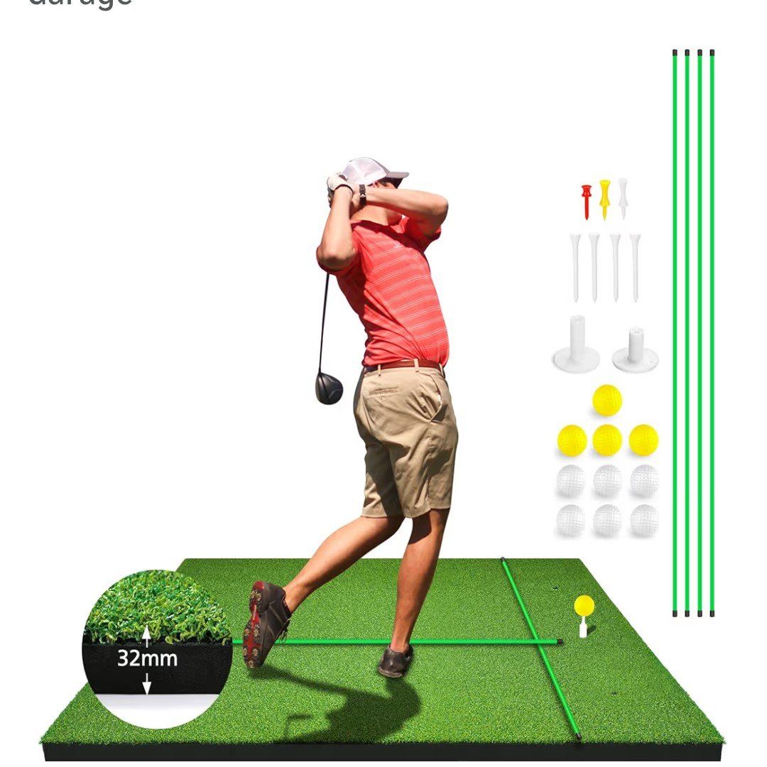 New 5' x 4' Heavy Duty Golf Mat