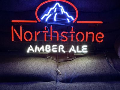 Northstone Amber Ale Vintage Bar Neon Beer Sign Illuminated Display