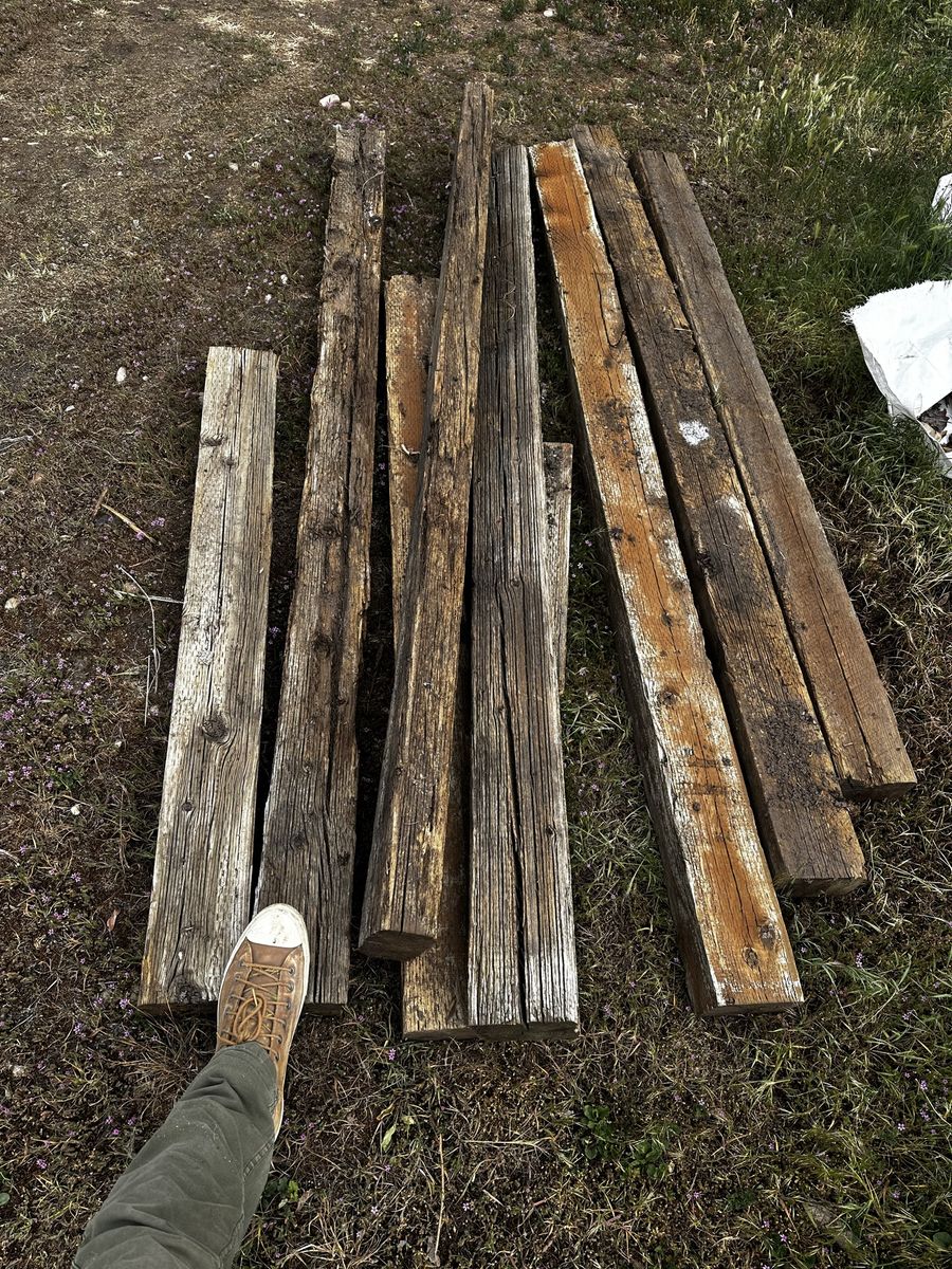 Wood landscape timbers