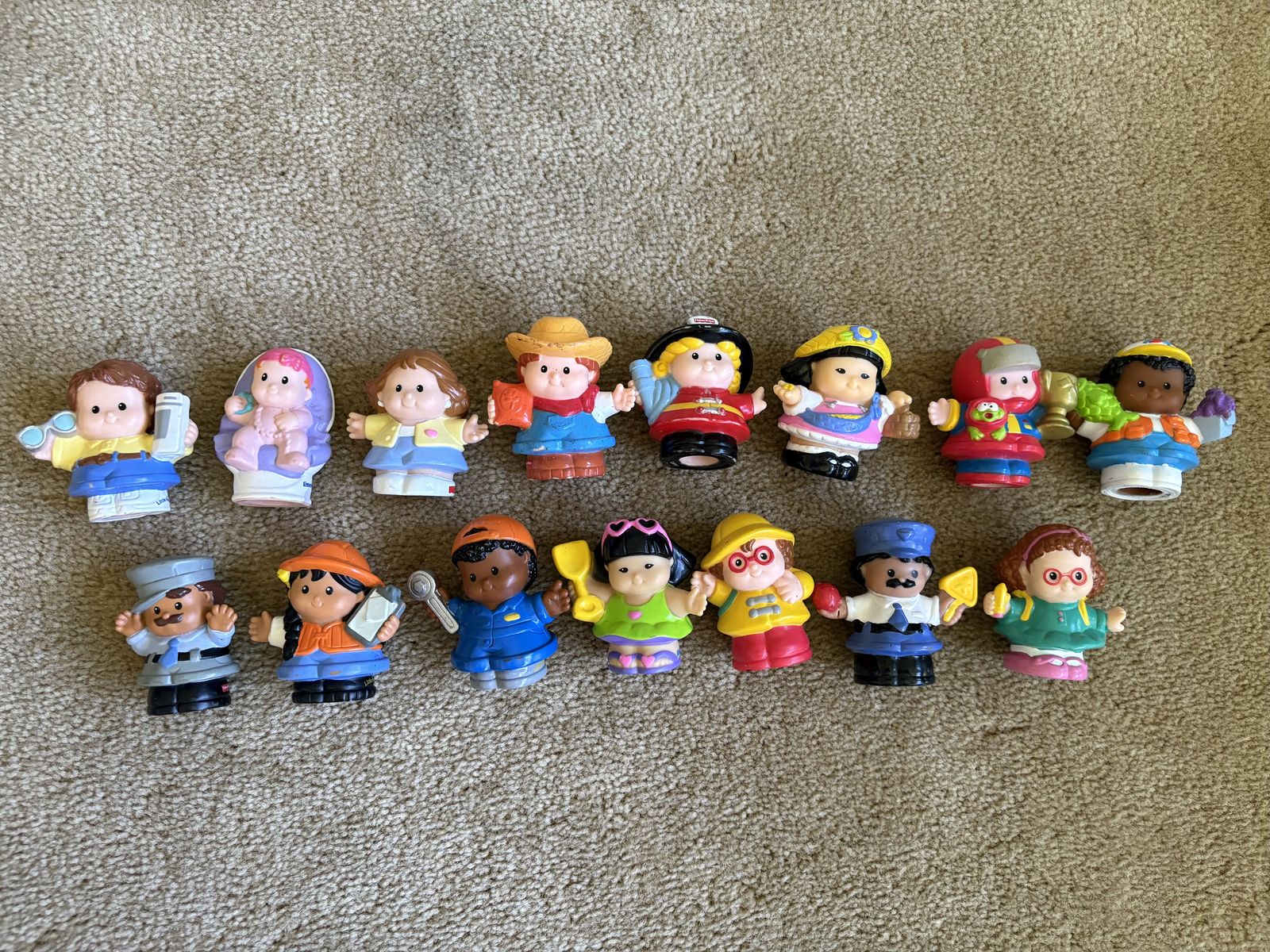 15 Fisher-Price Little People Figures, Set 2