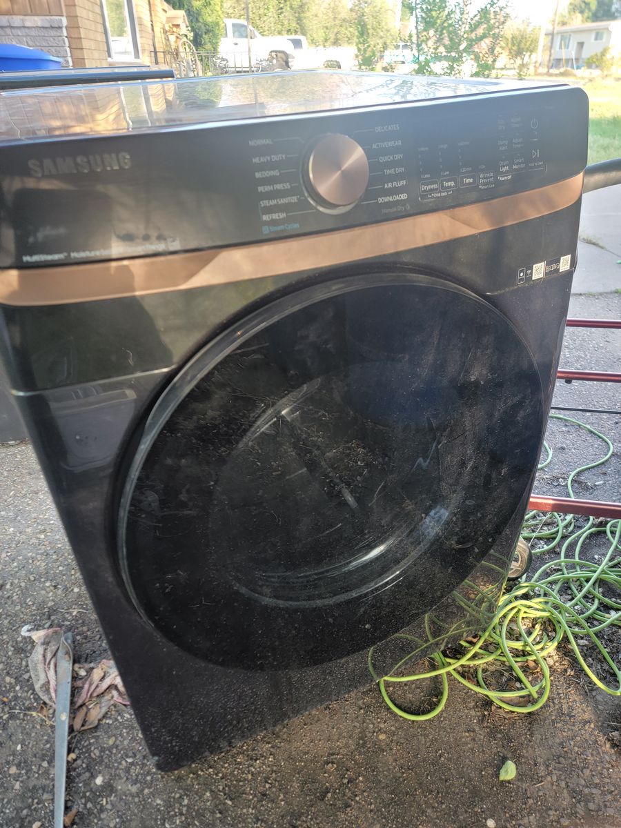 Washer and dryer