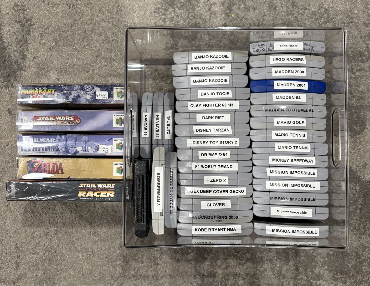 N64 Games - Please Read Description
