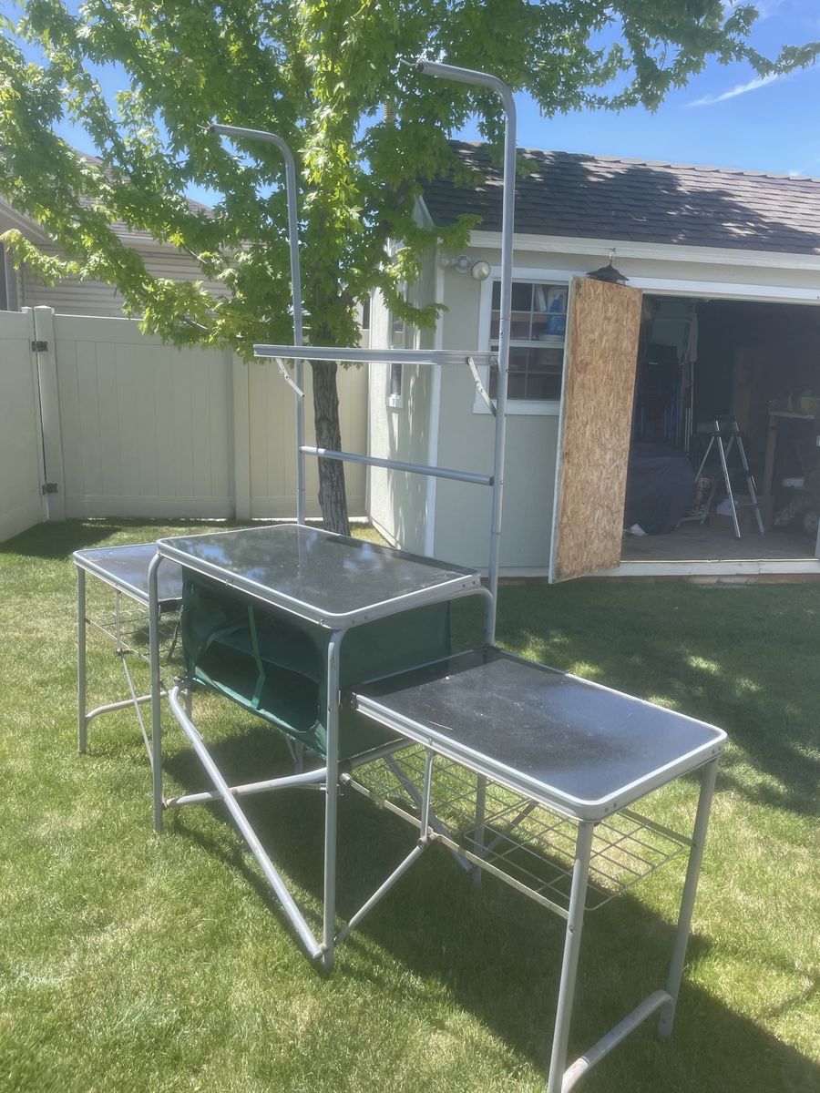 Camping cook kitchen - portable