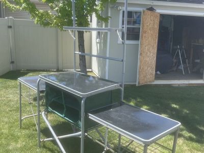 Camping cook kitchen - portable