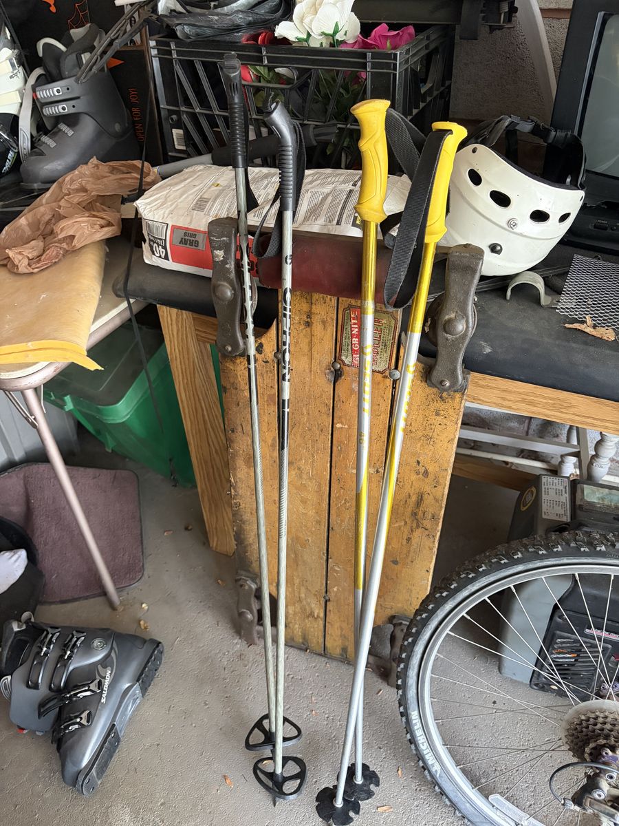 Youth ski poles
