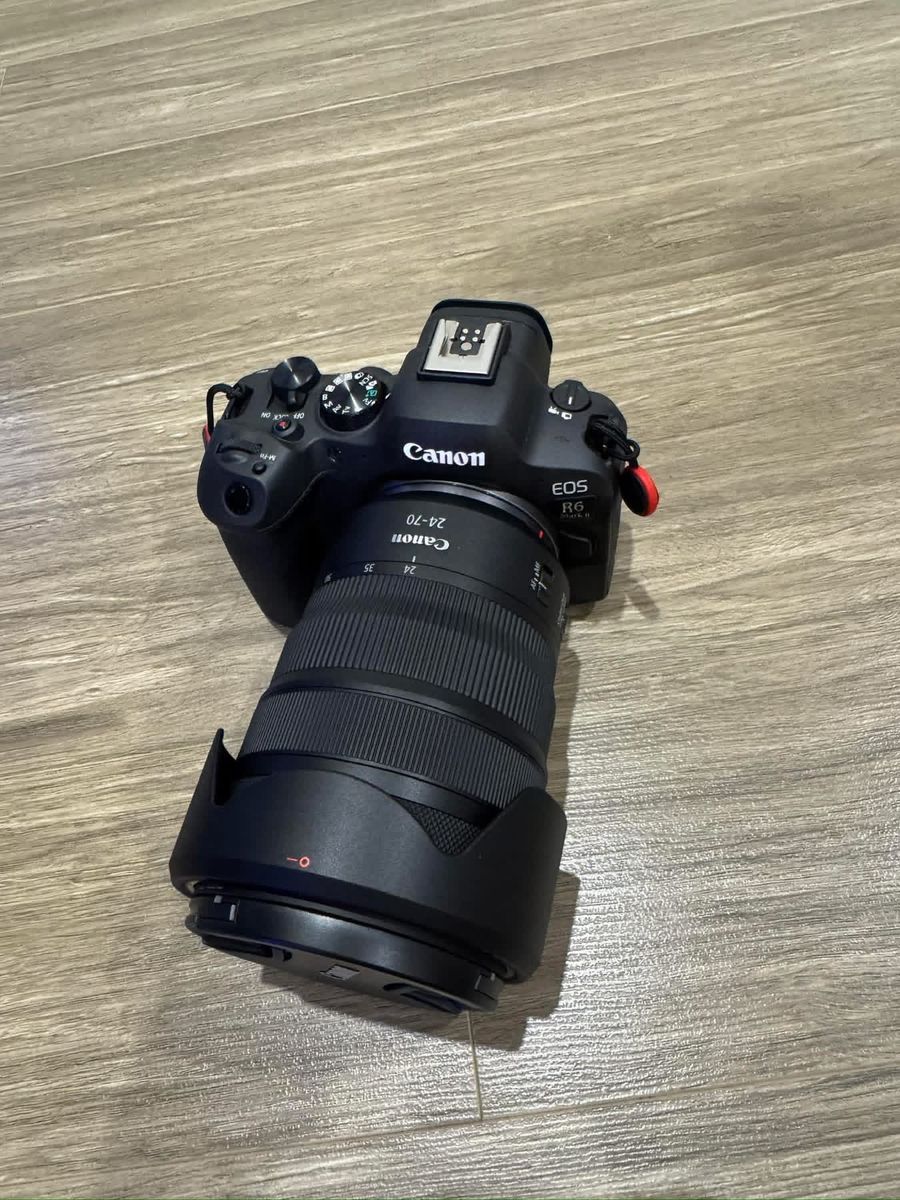 2 canon combo for sale, 1st combo: r6 ii, rf24-70: 3500$ , read for more.