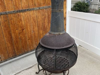 Chiminea Fire Pit Very Heavy