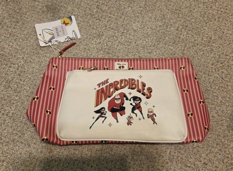Pixar x Primark The Incredibles Cosmetic Pouch Makeup Bag New with Tags