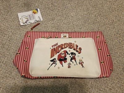 Pixar x Primark The Incredibles Cosmetic Pouch Makeup Bag New with Tags