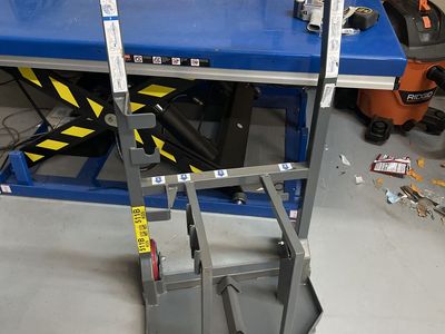 Metaltech I-SCDPL Drywall Panel Lift Hoist Transport Cart - New Open Box