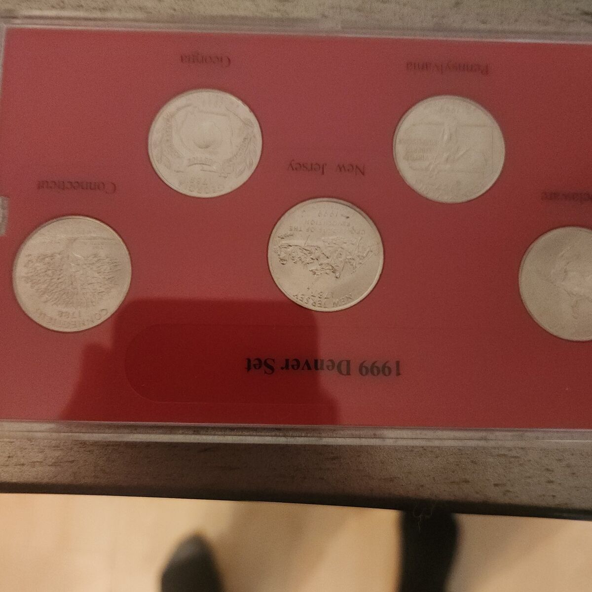 1999 state quarters Denver uncirclated