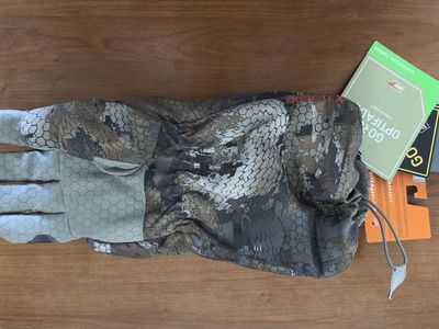 Sitka Callers Glove Right Optifade Timber Mens Medium New With Tags