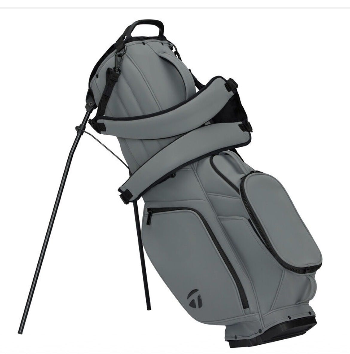 2026 - M4 TaylorMade Stand Golf Bag - Grey with Hidden Valley CC logo (Paid $379)