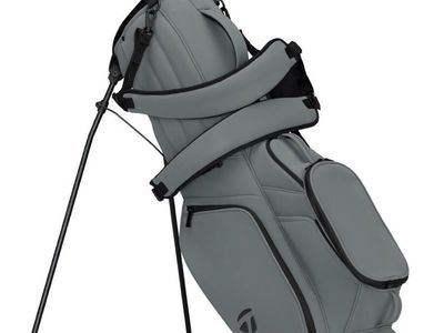 2026 - M4 TaylorMade Stand Golf Bag - Grey with Hidden Valley CC logo (Paid $379)