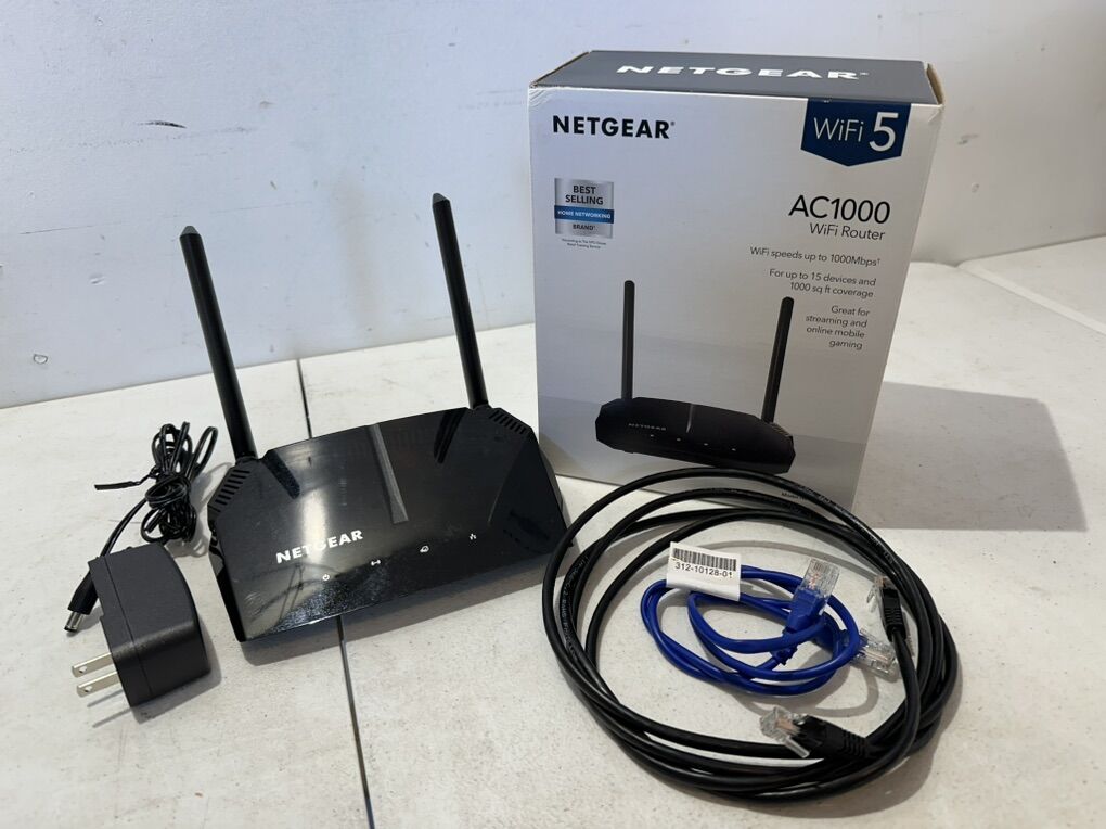 NETGEAR AC1000 1000Mbps 4 Ports 300Mbps Dual Band