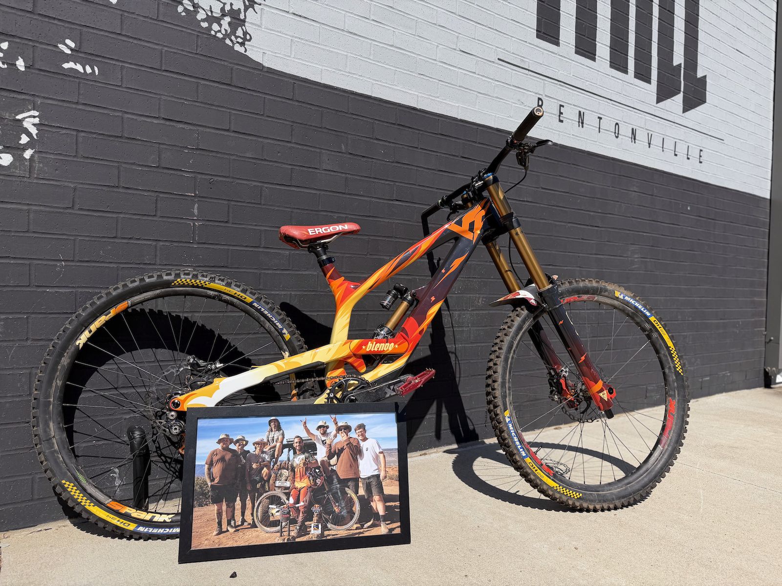 2023 Red Bull Rampage – Bienvenido Aguado Alba Actual Bike – YT TUES – Collector Piece