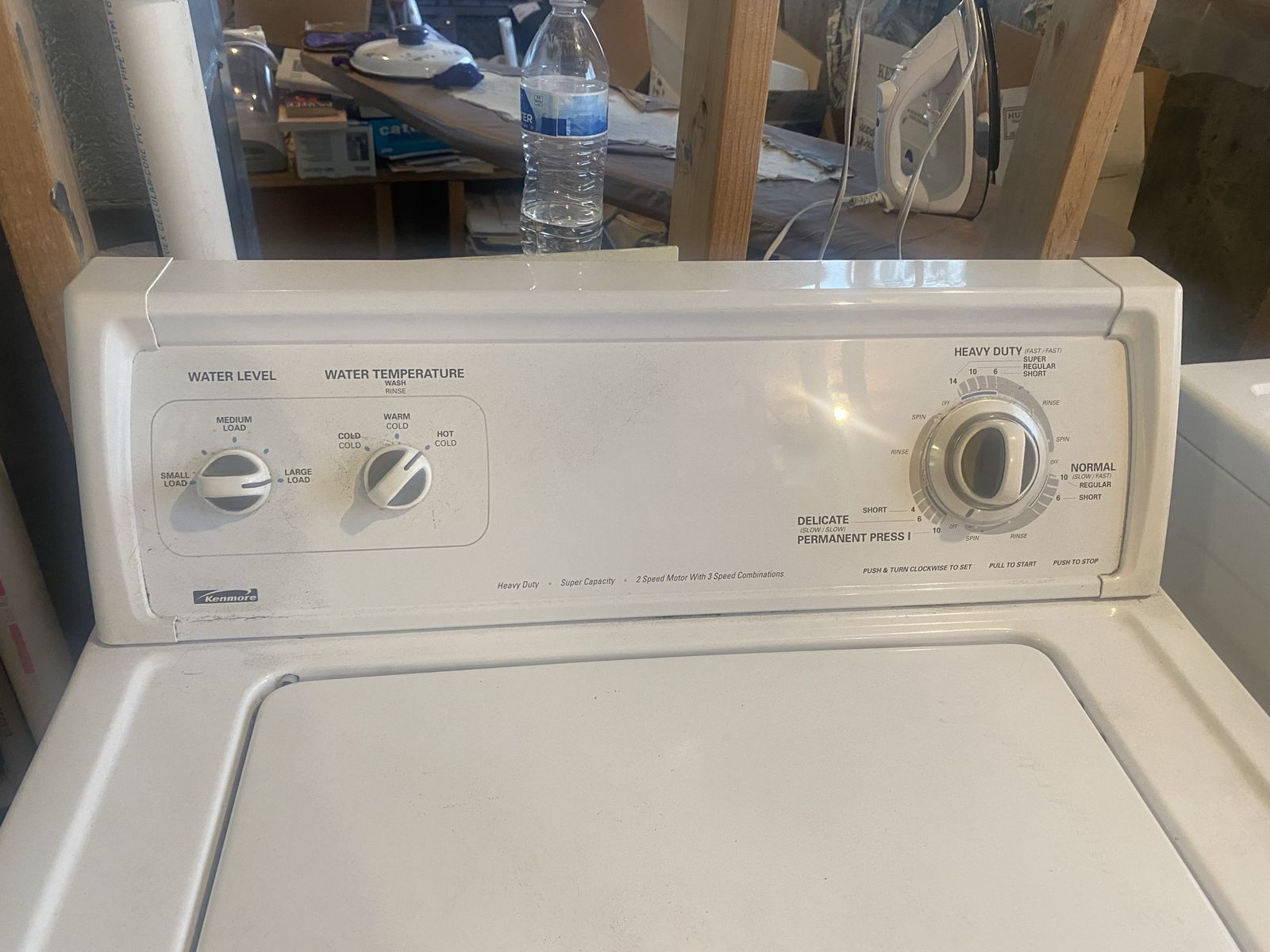 Kenmore White Top-Load Washing Machine - Heavy Duty, Super Capacity, 2-Speed Motor