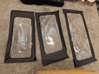 Jeep JL soft top windows