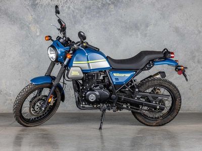 2023 Royal Enfield Scram 411 Graphite Blue