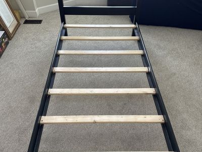 Black Twin Bed Frame
