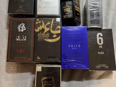 Large Collection of Assorted Fragrance Perfumes & Colognes - New/Sealed Bottles