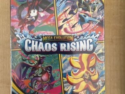 Pokemon TCG Mega Evolution Chaos Rising Booster Bundle Sealed Box 6 Packs