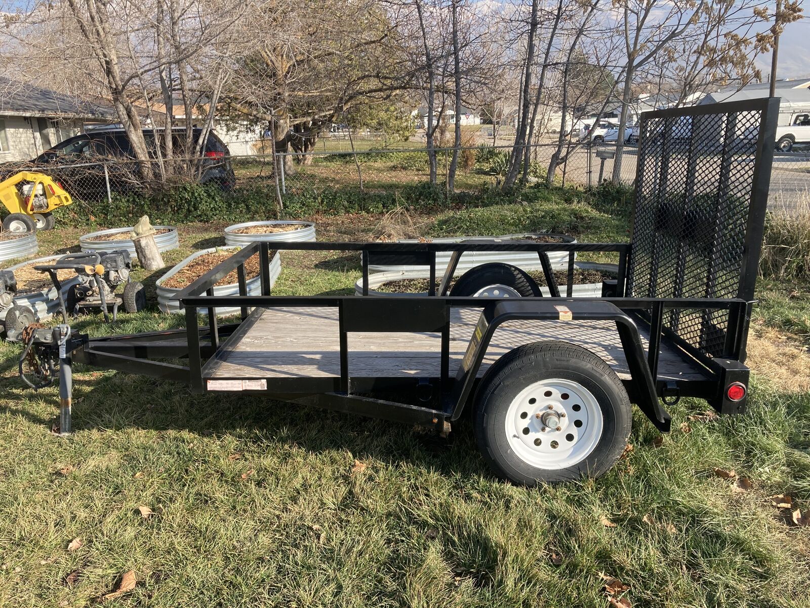 5x8 Heavy Duty Commercial Trailer
