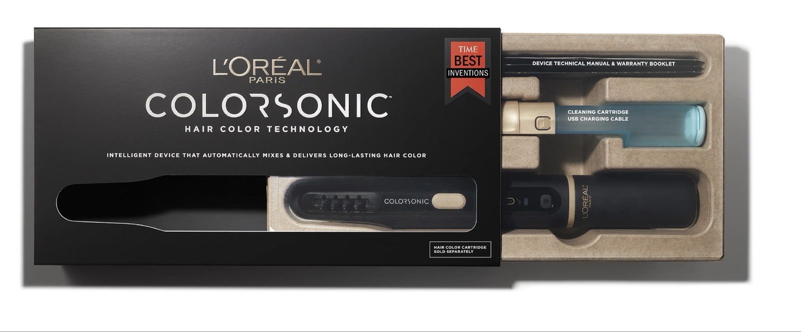 New L’Oréal colorsonic hair color device  *sealed missing box*