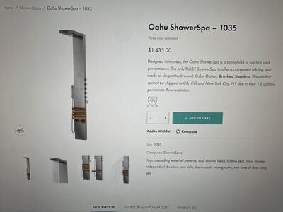 Shower Spa Conversion