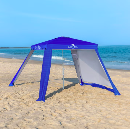 Salt Life Beach Canopy 7 ft. x 7 ft - Camping Hunting Tailgating