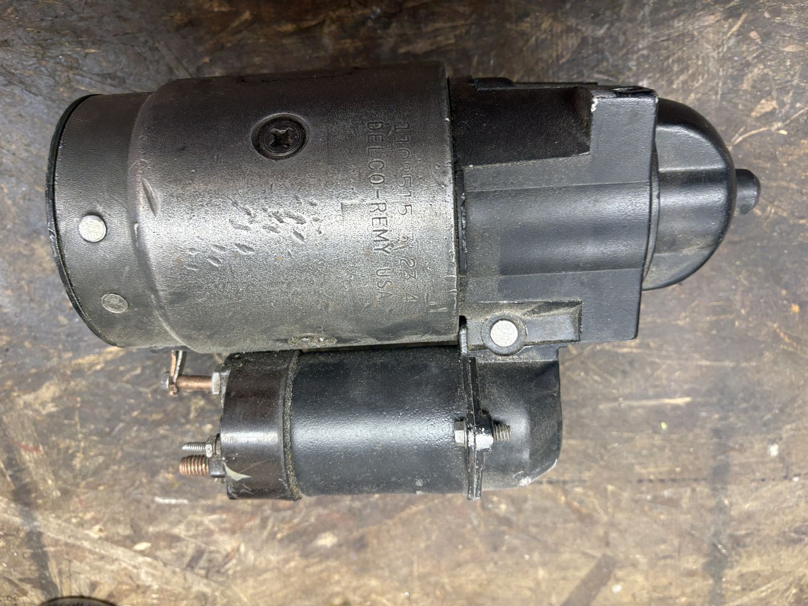 Car starter from a chevy engine