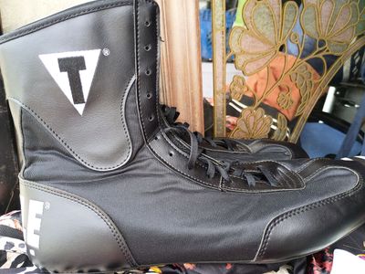 Title Boxing Speed-Flex Encore High-Top Men’s Size 12 Black Boxing Shoes