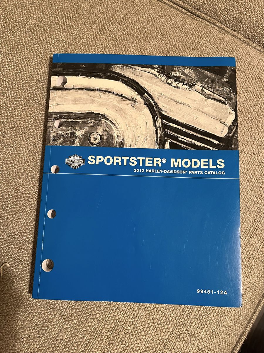 2012 Harley-Davidson Sportster Models Official Parts Catalog 99451-12A