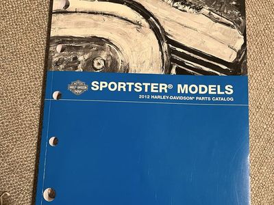 2012 Harley-Davidson Sportster Models Official Parts Catalog 99451-12A