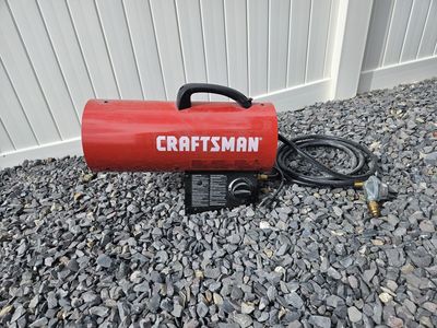 CRAFTSMAN 60000-BTU Outdoor Portable Forced Air Propane Heater