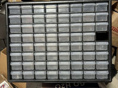 Akro-Mils 64 drawer tool craft organizer bin
