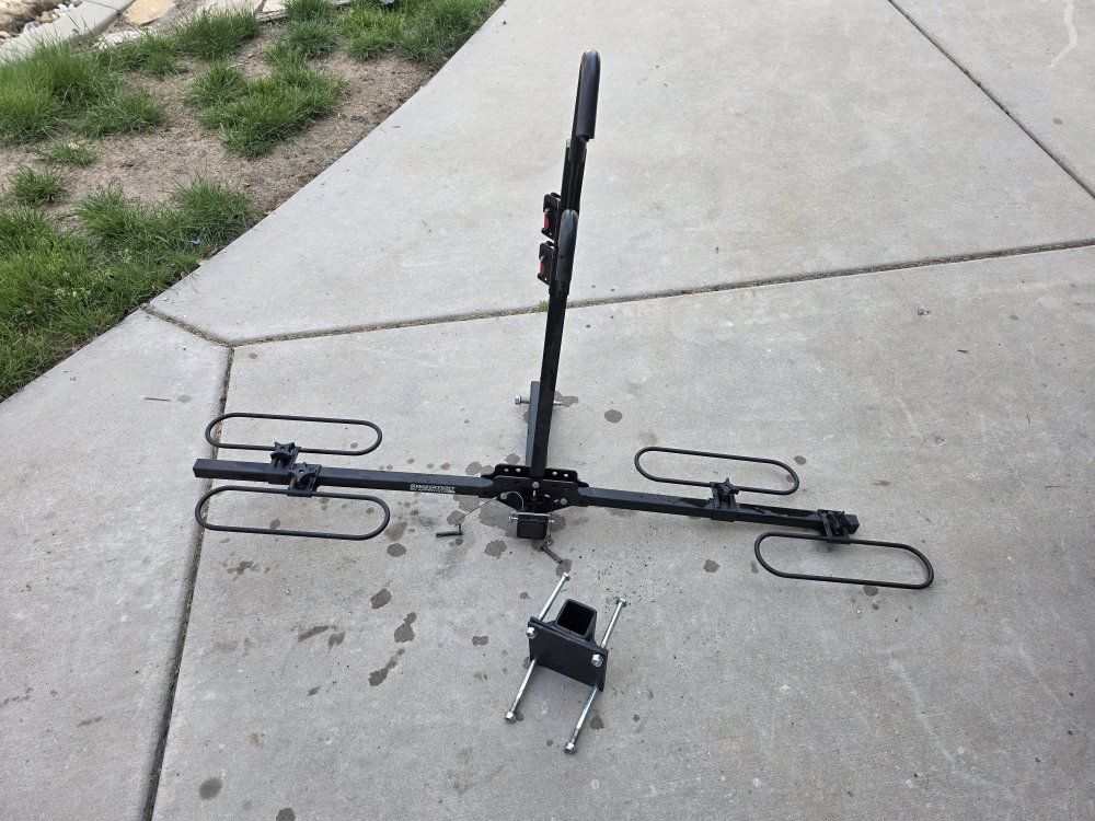 swagman 2 bike carrier with trailer bumper mount