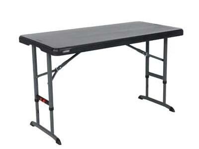 Lifetime 4ft Adjustable Table (Black)