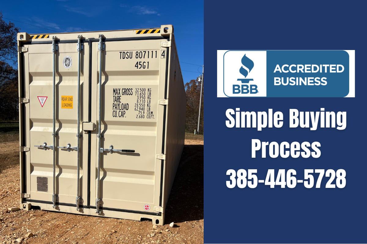 20' & 40' Shipping Containers – One Trip & Used – Storage Solutions – Best Prices
