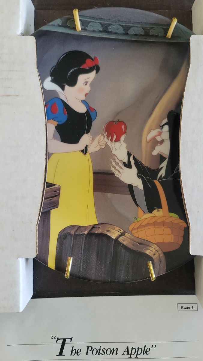 Snow White Collector Plates