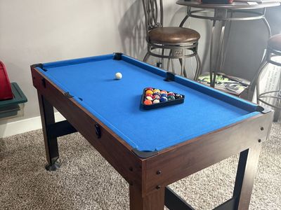 4 in 1 Sports Table: Pool, Ping pong, Air Hockey, and Foosball