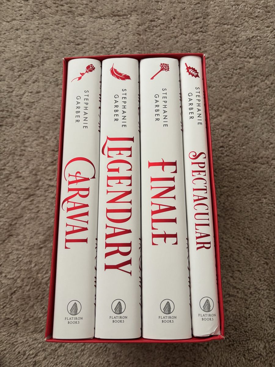 Caraval Series by Stephanie Garber Holiday Edition Box Set BRAND NEW