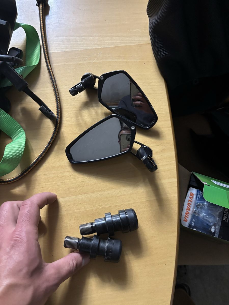 Crg bar end arrow mirrors