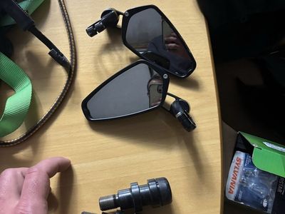 Crg bar end arrow mirrors