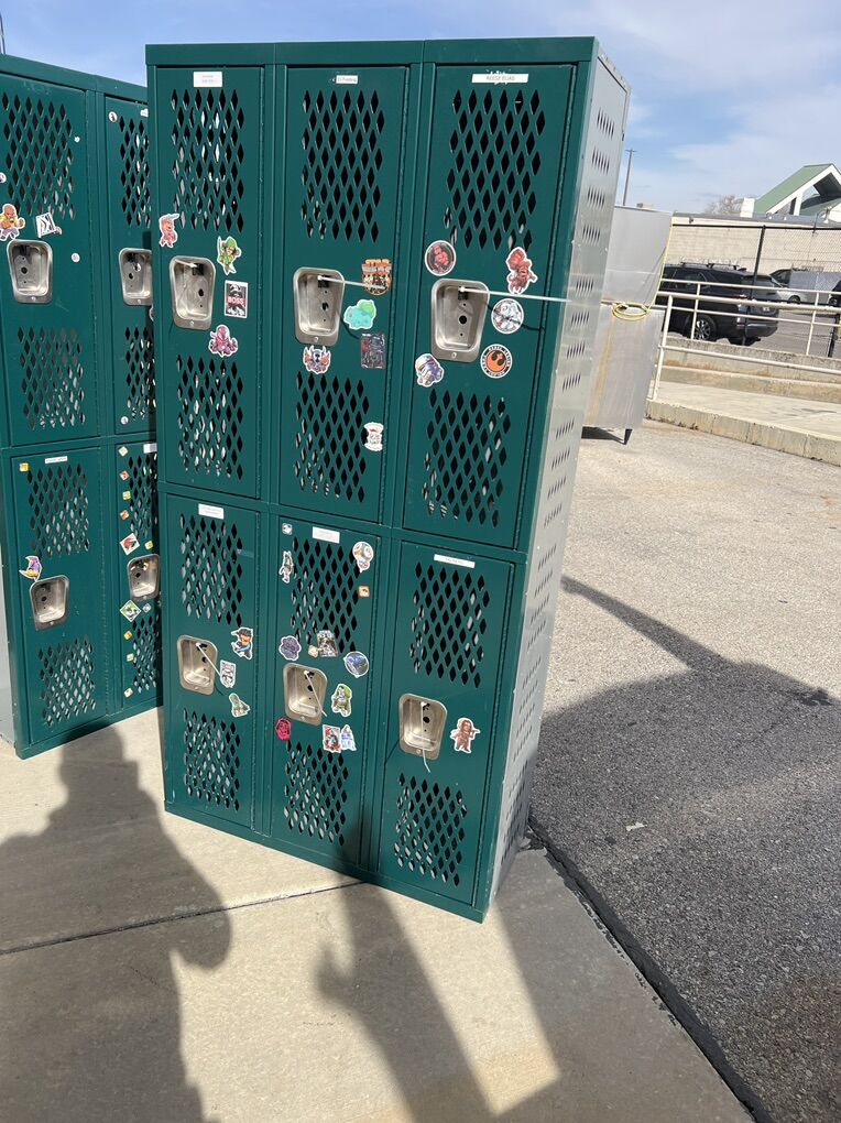 Gym Lockers Total 18
