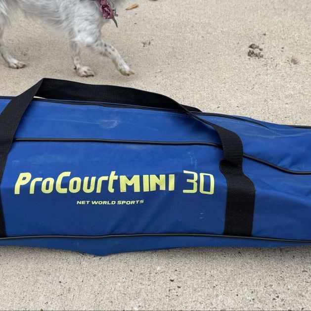 Vermont ProCourt Mini 30' Portable Tennis Badminton Pickleball Combi Net, Adjustable Height