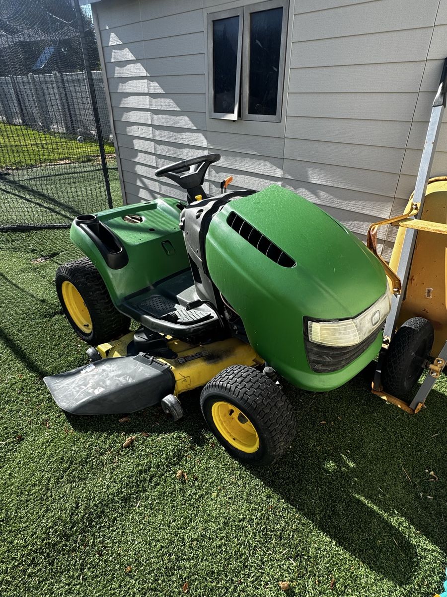 John Deere L130 48” deck lawn tractor