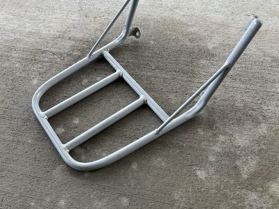 CycleRacks Yamaha TW200 Front Cargo Rack - Light Gray, Used